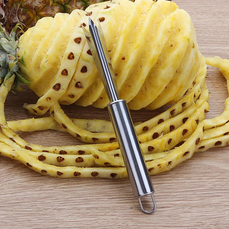 Afralia™ Pineapple Knife: Stainless Steel Peeler & Shovel V-Shaped Manual Tool