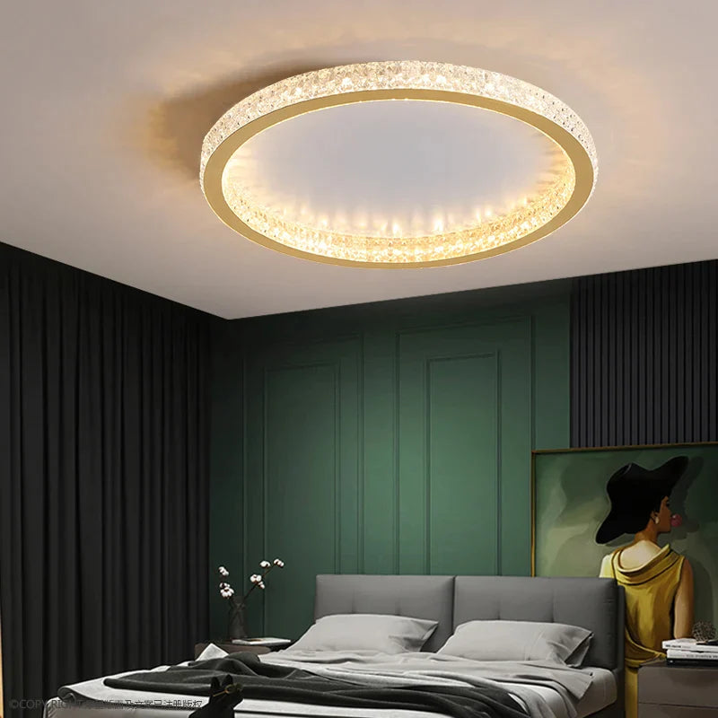 Afralia™ Minimalist Luxury Ceiling Light for Living Room and Bedroom