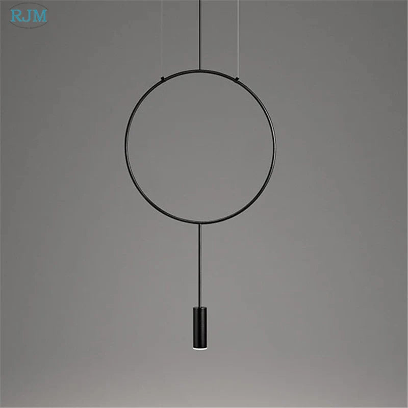 Afralia™ Modern Metal Pendant Light for Restaurant Bar Bedroom Study Nordic Design