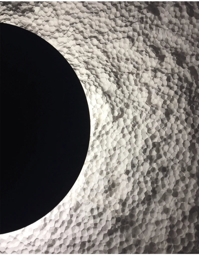 Afralia™ Circle Wall Lamps: Nordic Loft Style Resin Art Sconces for Indoor Lighting