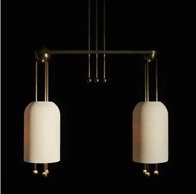 Afralia™ Single Head Glass Lantern Pendant Lamp - Vintage Industrial Style