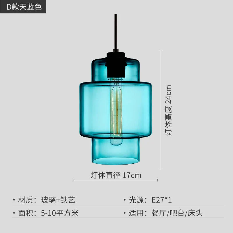 Afralia™ Geometric Glass Pendant Light Collection: Modern Crystalline Pendant Series