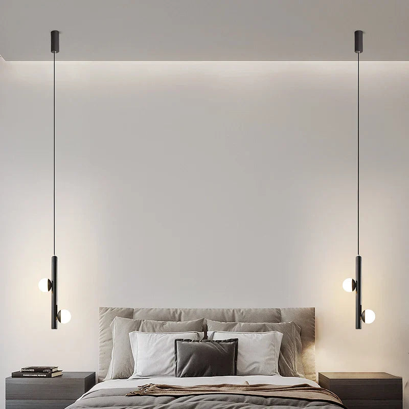 Afralia™ Nordic Pendant Lamp with Spotlights Bulbs for Home Indoor Lighting