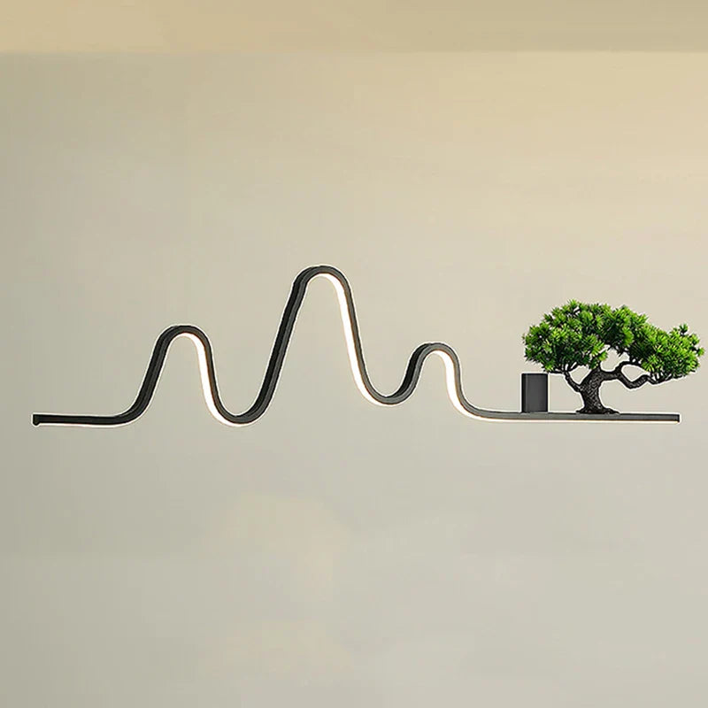 Afralia™ Outdoor LED Wall Lamp for Garden Villa Landscape Decoration