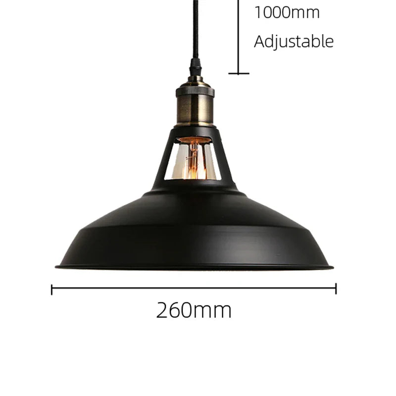 Afralia™ Retro Hollow Pendant Lamp for Bedside Bar Cafe Stage Loft Club