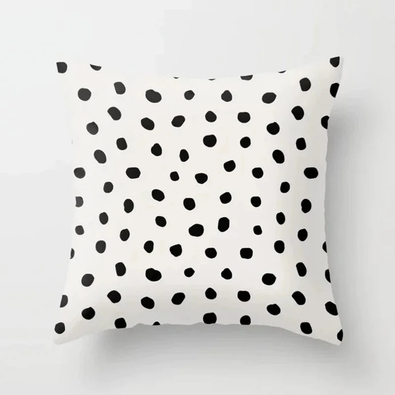 Geometric Abstract Afralia™ Lumbar Pillowcase - 45x45cm Office & Car Cushion Cover