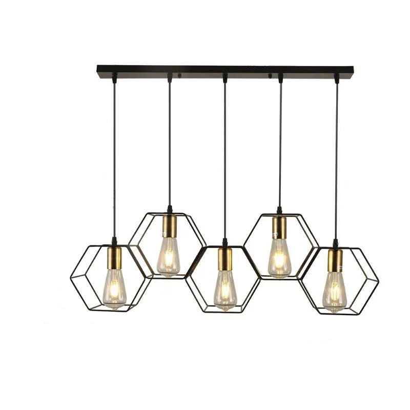 Afralia™ Multi-Head Chandelier: Stylish, Adjustable Wrought Iron Pendant Light for Bedroom, Dining Room, Kitchen