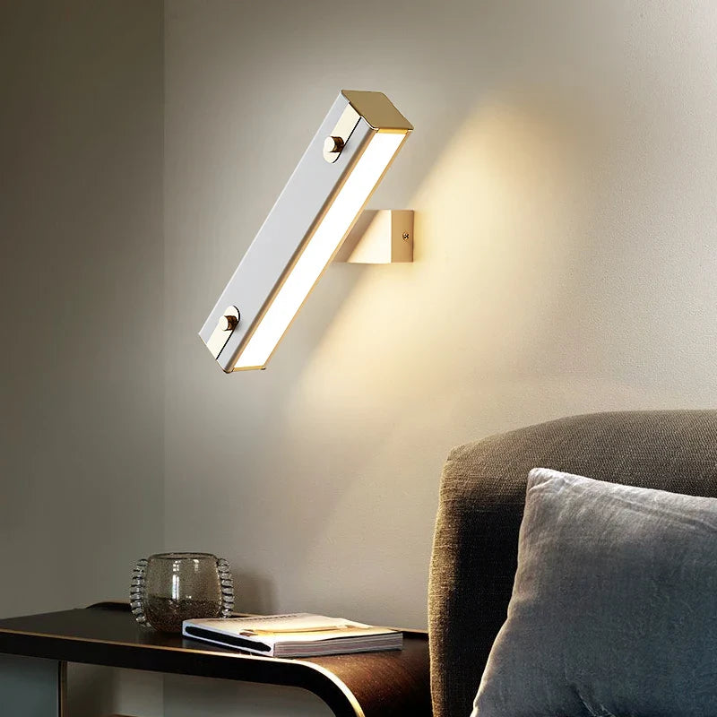 Afralia™ Adjustable LED Wall Lamp for Modern Reading and Bedroom Lighting