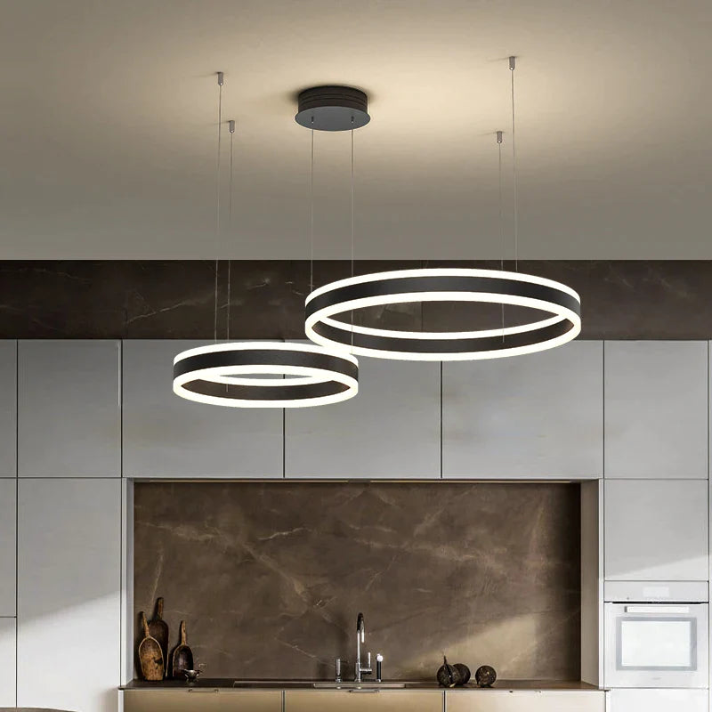 Afralia™ Modern Nordic Chandelier for Home Kitchen Dining Room Lighting