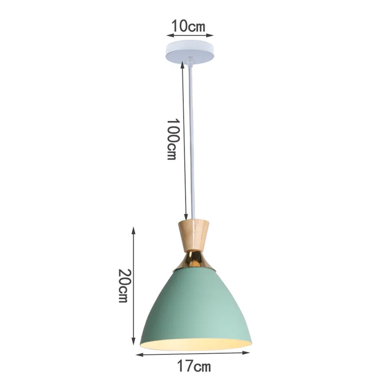 Afralia™ LED Chandelier: Nordic E27 Pendant Light for Home Decor, Restaurant, Bar, Bedroom