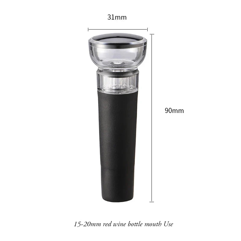 Afralia™ Wine Stopper Vacuum Sealed Cork Preservation Tool for Champagne and Wine Bottles