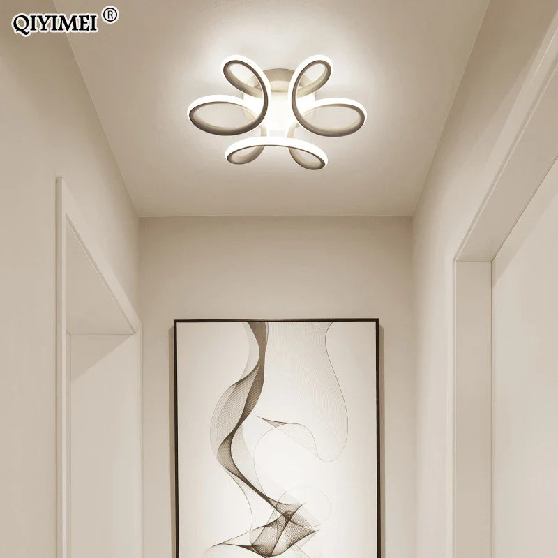 Afralia™ LED Ceiling Lights: Modern Illumination for Home Living Room Bedroom Aisle Balcony