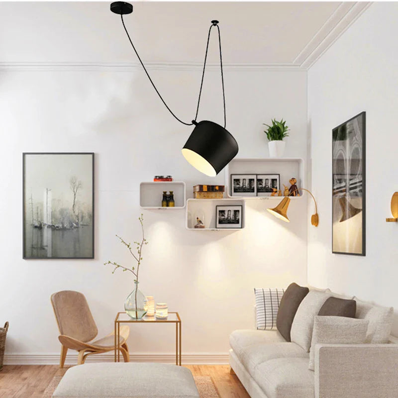 Afralia™ Spider Industrial Pendant Lights for Modern Decor, E27 LED Fixtures for Kitchen & Dining