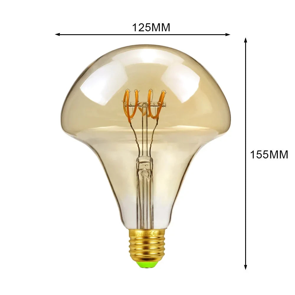Afralia™ Industrial Retro Vintage LED Edison Bulb 4W 2300K E27 Lamp Light Bulb