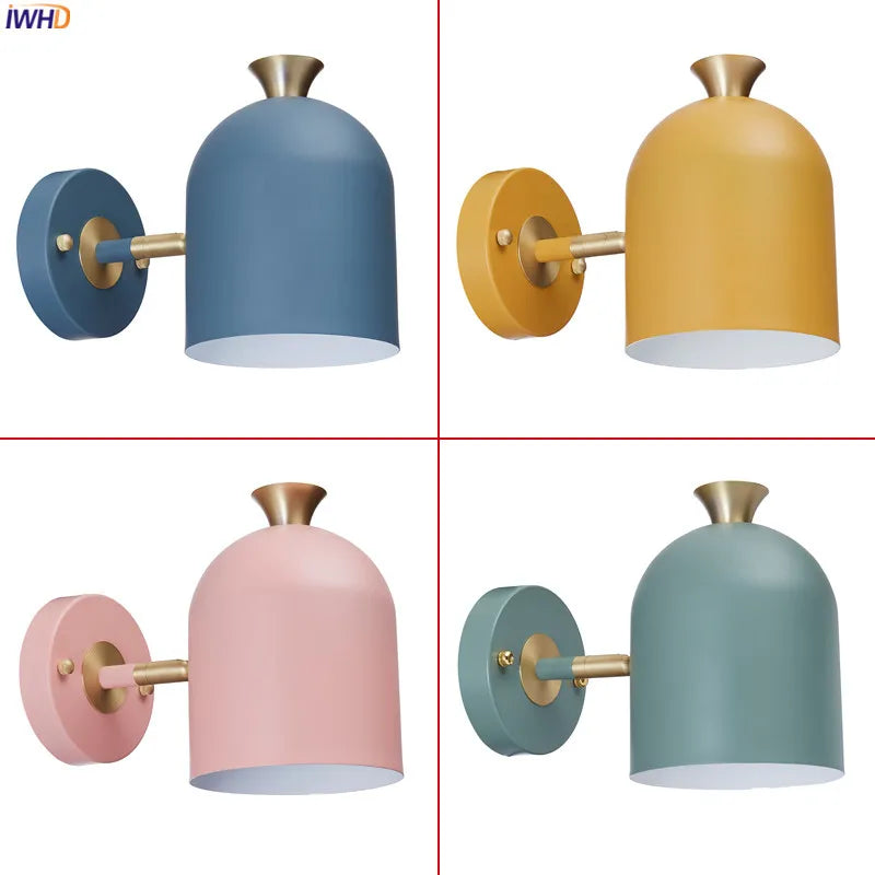 Afralia™ Modern Nordic LED Wall Sconce | Bedroom Bathroom Stair Mirror Light Fixture