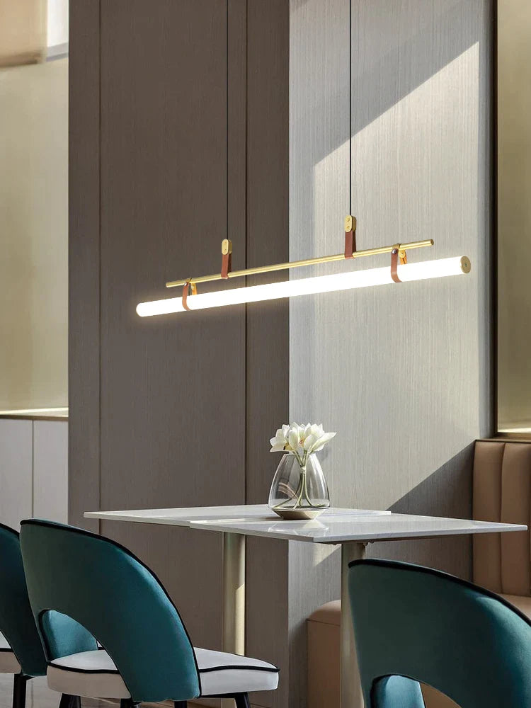 Afralia™ Tube Pendant Light: Modern Nordic Design for Dining Room