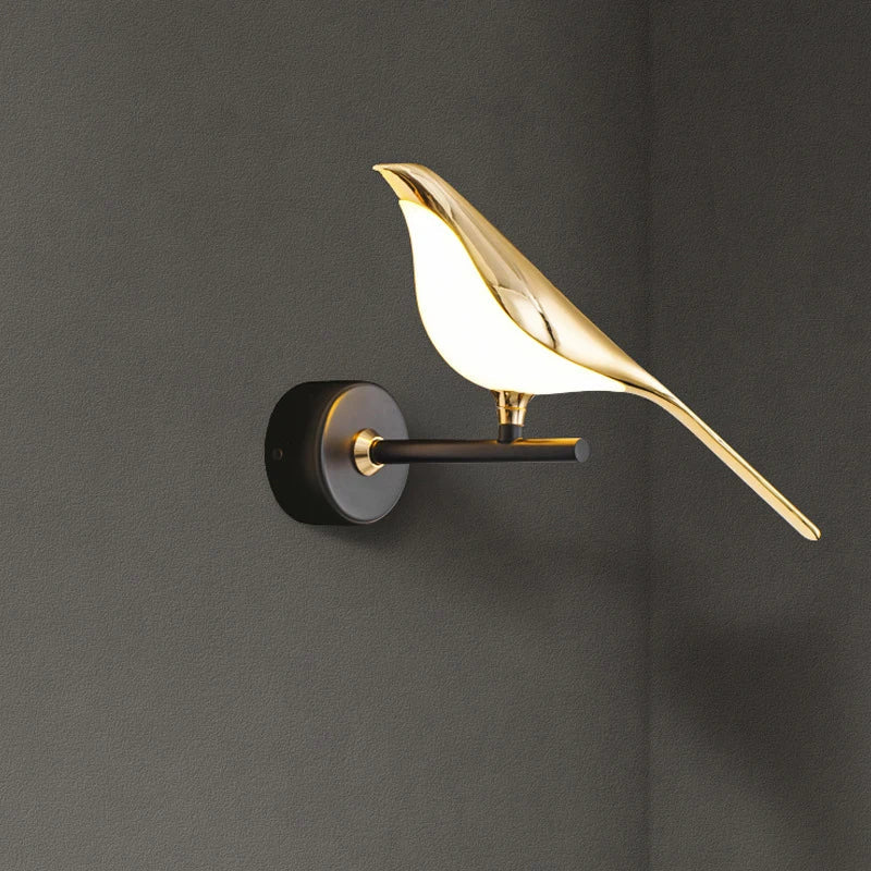 Afralia™ Magpie Bird LED Wall Lamp Modern Simplicity Sconce Light for Home Indoor Lighting