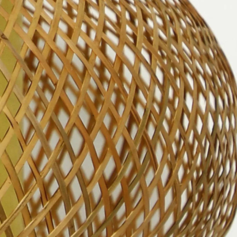 Afralia™ Japanese Bamboo Pendant Light for Kitchen and Hotel Decor