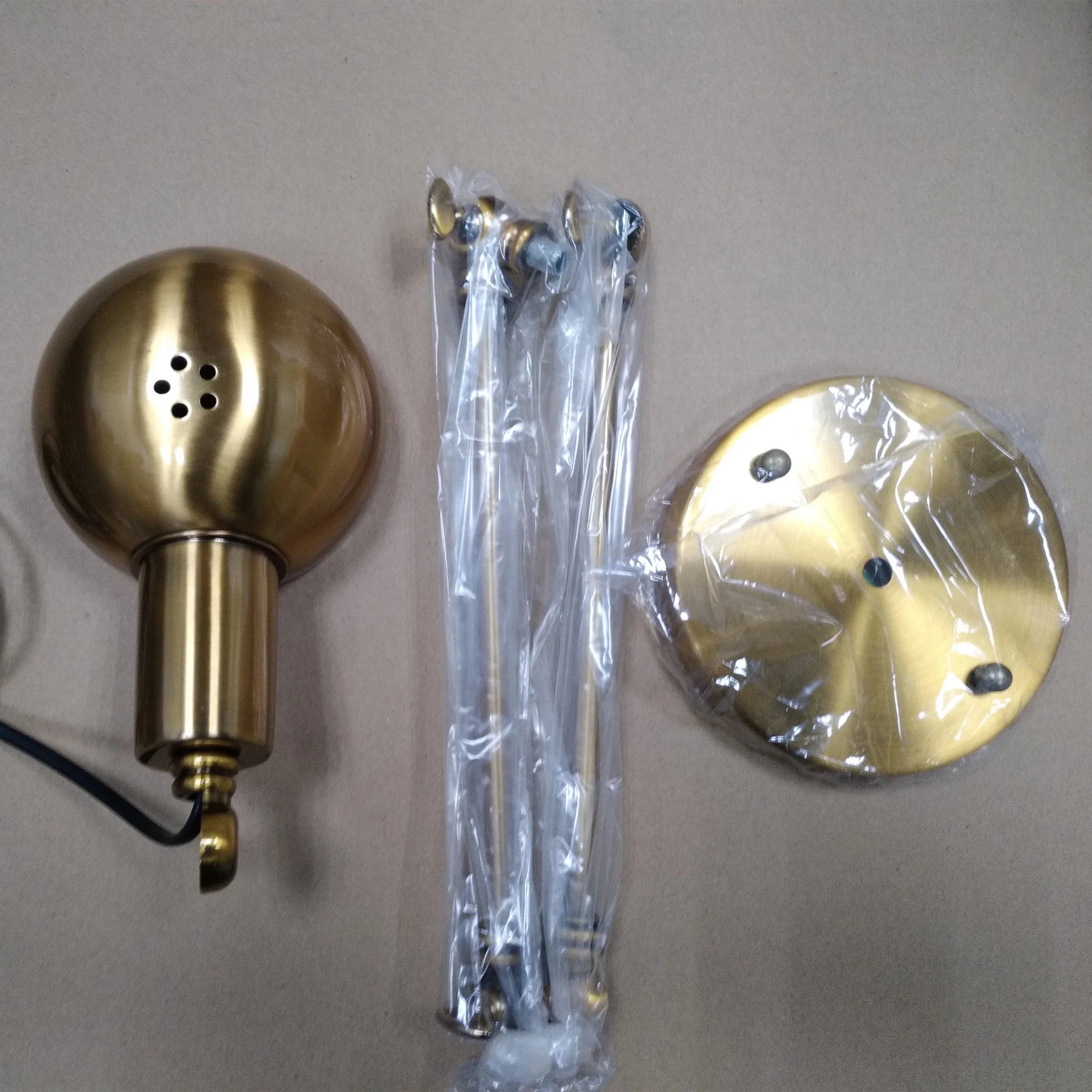 Afralia™ Vintage Swing Arm Wall Lamp in White Brass Finish