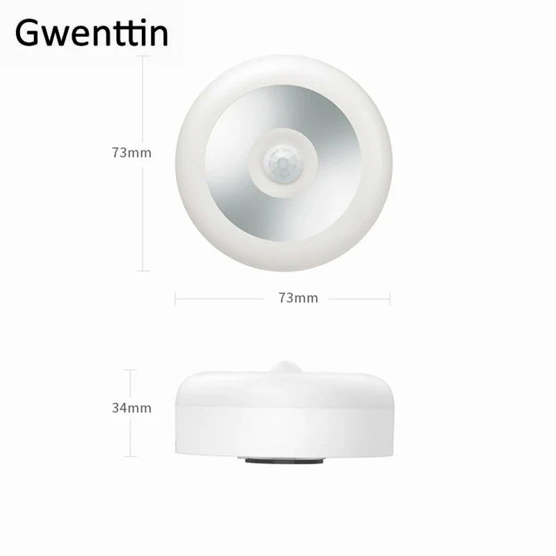 Motion Sensor Light Portable LED Night Lamp Magnet Wall Light Afralia™