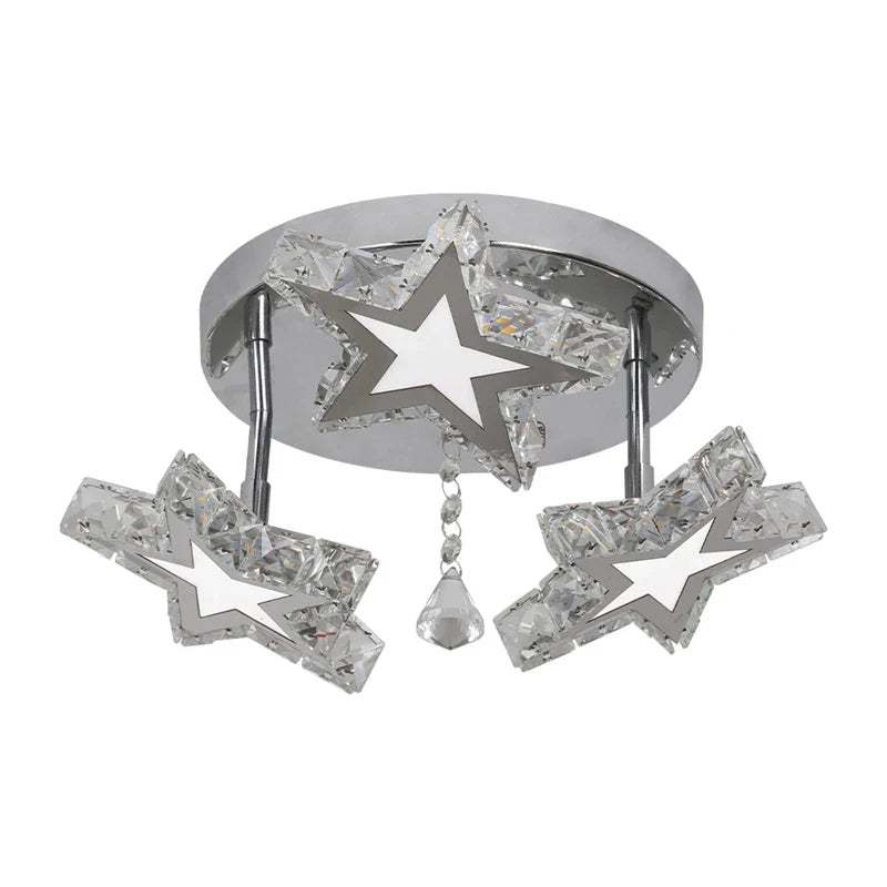 Afralia™ Crystal Nordic LED Ceiling Chandelier for Modern Indoor Lighting