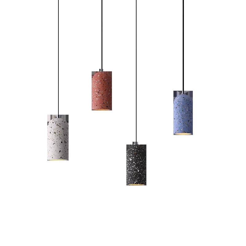 Afralia™ Cement Pendant Lights - LED Industrial Decor for Kitchen Dining Room Bar