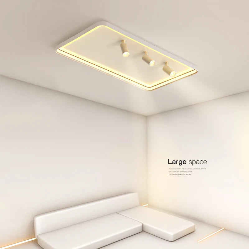 Afralia™ Modern LED Ceiling Lights: Round, Square, Rectangle Lamps for Living Room, Bedroom - Surface Mounted Lighting