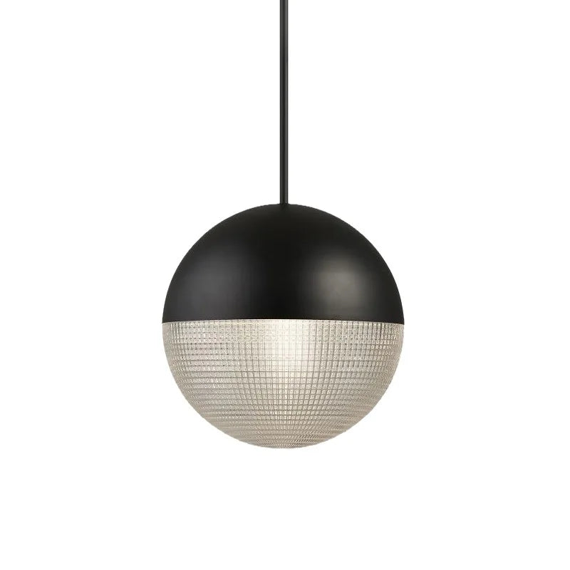 Afralia™ Glass Ball LED Pendant Light - Gold Minimalist Nordic Hanging Lamp