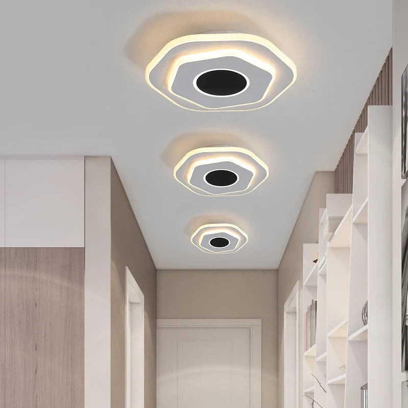 Afralia™ Nordic LED Acrylic Ceiling Lamp for Home Lighting Decoration