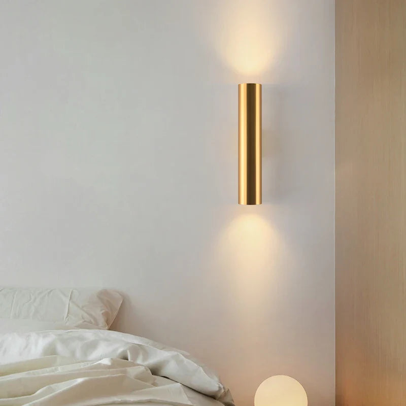 Afralia™ Double-Headed Cylindrical Wall Lights - Modern 14W COB LED Indoor Lighting