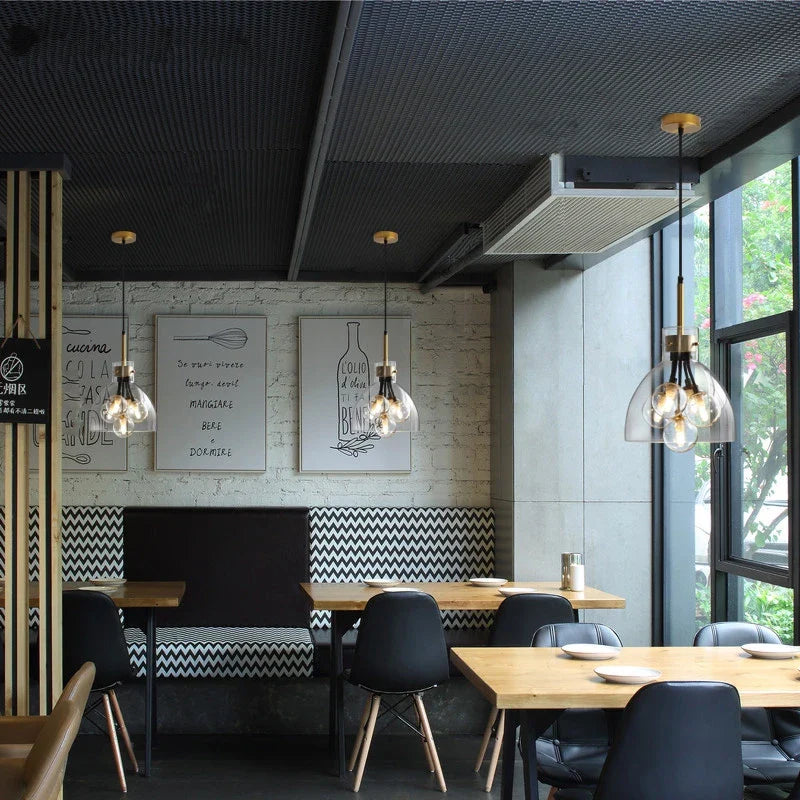 Afralia™ Luxury Pendant Light: Modern Minimalist Dining Bar Kitchen Hanging Lamp