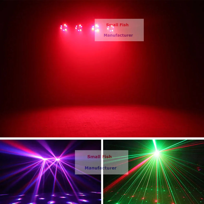 Afralia™ 4-in-1 LED Light Stand: Par, Derby, Strobe, Wash, Laser Effects - Ideal for Bars & Discos