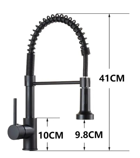Afralia™ Kitchen Faucet: Nickel Sink Mixer, Chrome Vanity Tap, Rotating Faucet for Modern Homes