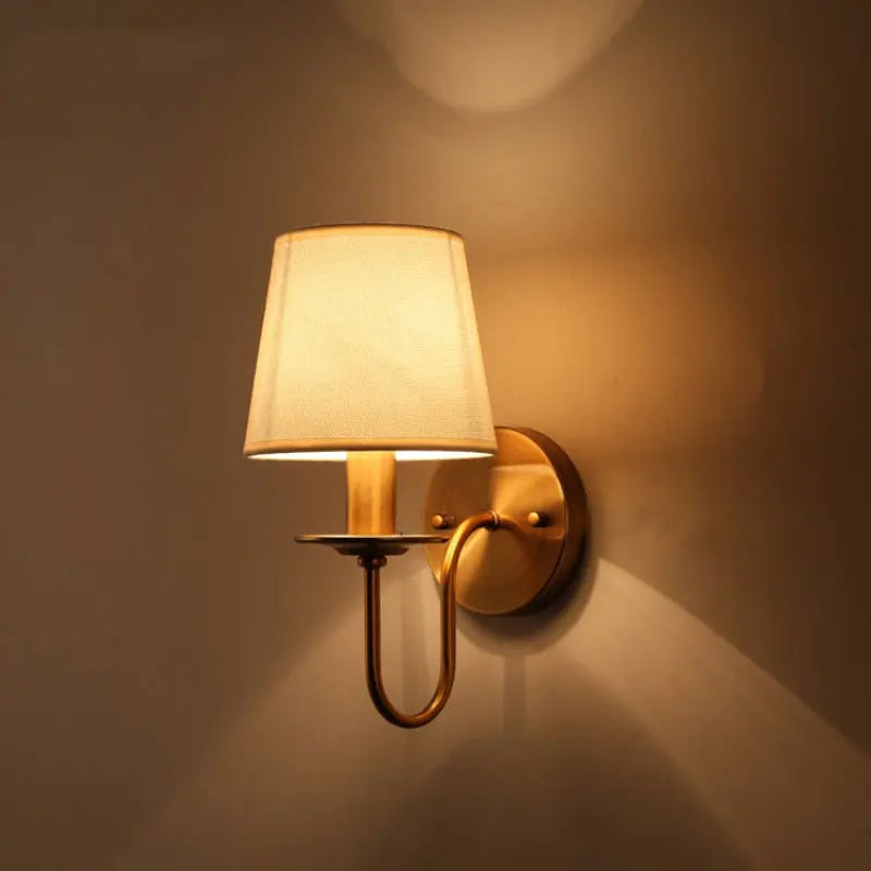 Afralia™ Modern European Style E14 Wall Lamp for Bedroom, Living Room, Hotel, Study, Office