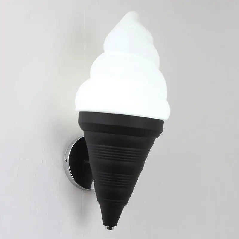 Afralia™ LED Ice Cream Wall Lamp for Modern Kitchen Children’s Bedroom Lighting