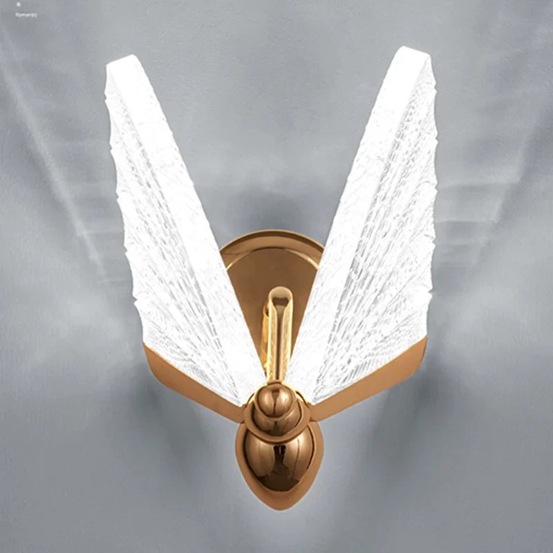 Afralia™ Nordic Butterfly Wall Lamp for Home Bedroom Living Room Décor