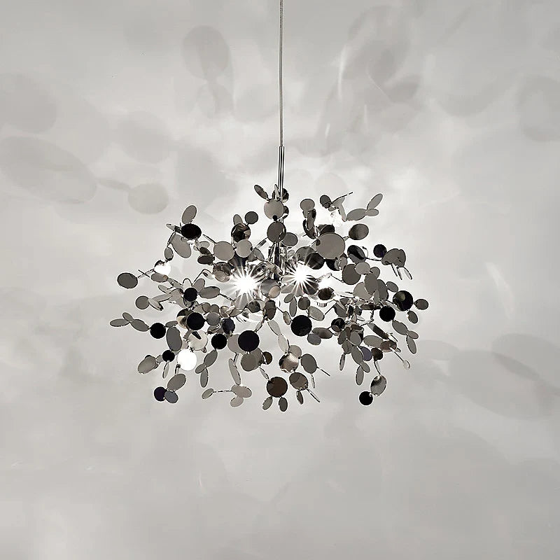 Afralia™ G9 Leaf Pendant Light Industrial Suspension Lamp - Metal Hanging Lights