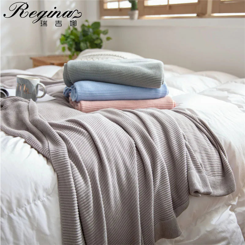 Afralia™ Bamboo Cooling Throw Blanket - Stay Cool All Summer, Ideal for Hot Sleepers