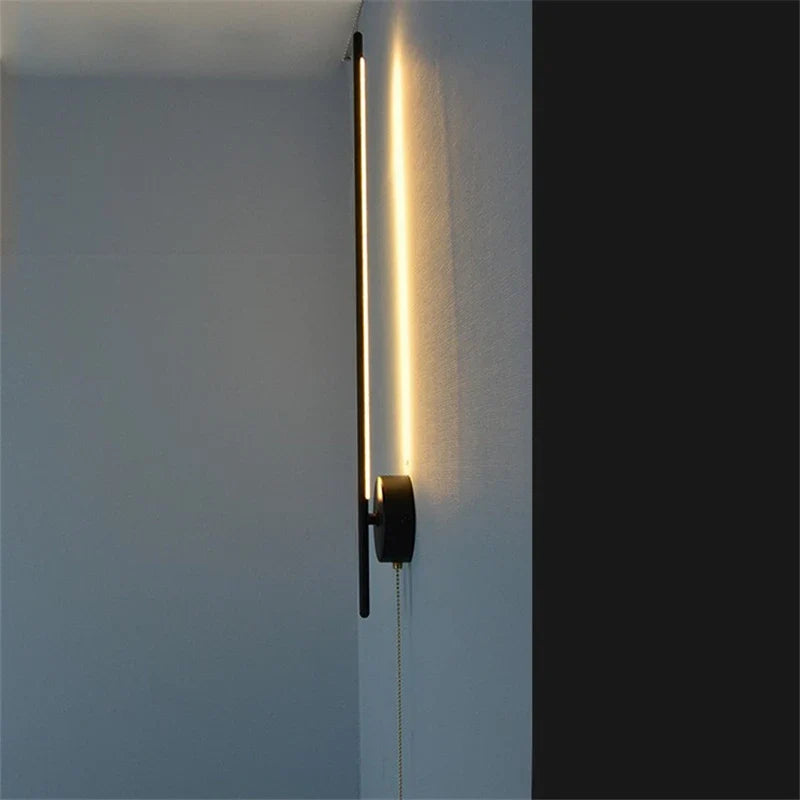 Afralia™ Rotating LED Wall Sconce Lights Luxury Modern Nordic Living Room Decor