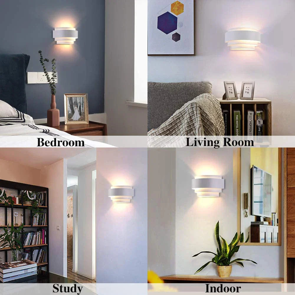 Afralia™ Nordic Style LED Wall Lights Sconce for Indoor Living Room Bedroom