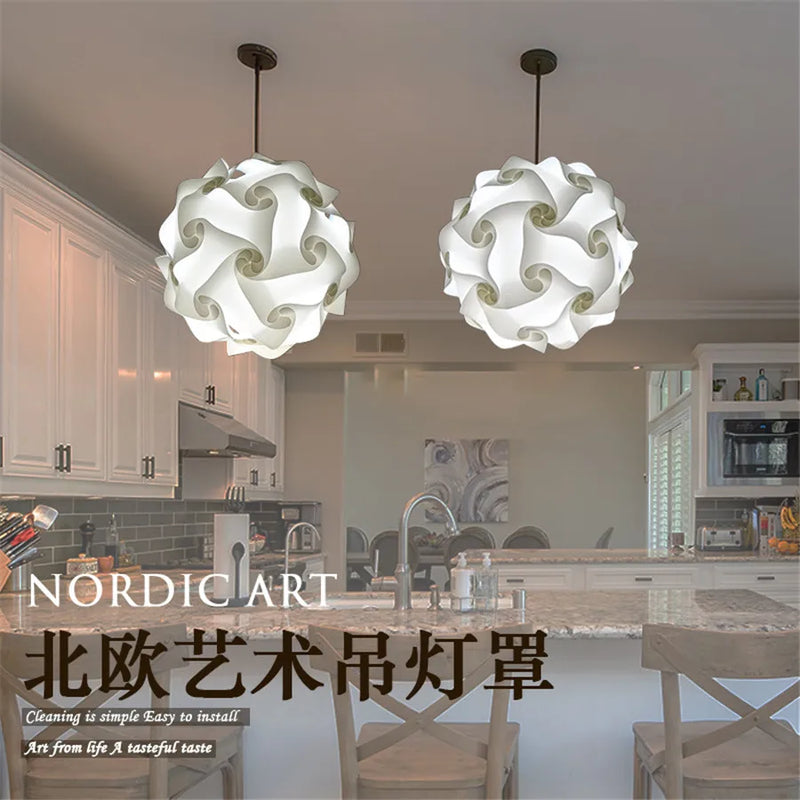 Afralia™ Nordic Pendant Lamp Shade Chandelier Hanging Light Home Decor