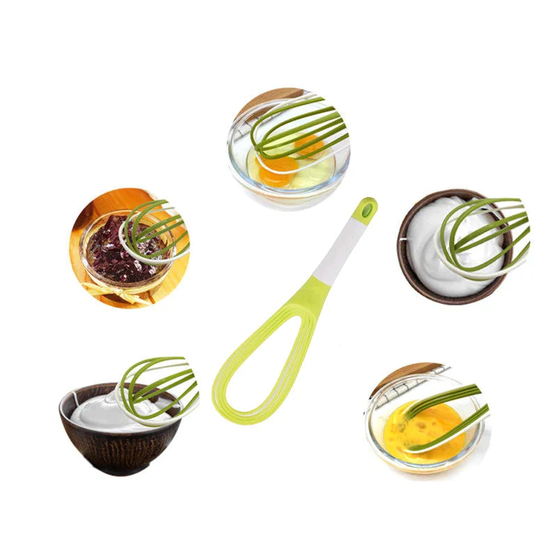 Afralia™ Foldable Egg Mixer Cream Blender Whisk Kitchen Gadgets
