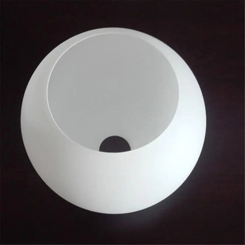 Afralia™ Opal White Glass Lamp Shade Replacement - Frosted Pendant Replacement Globe