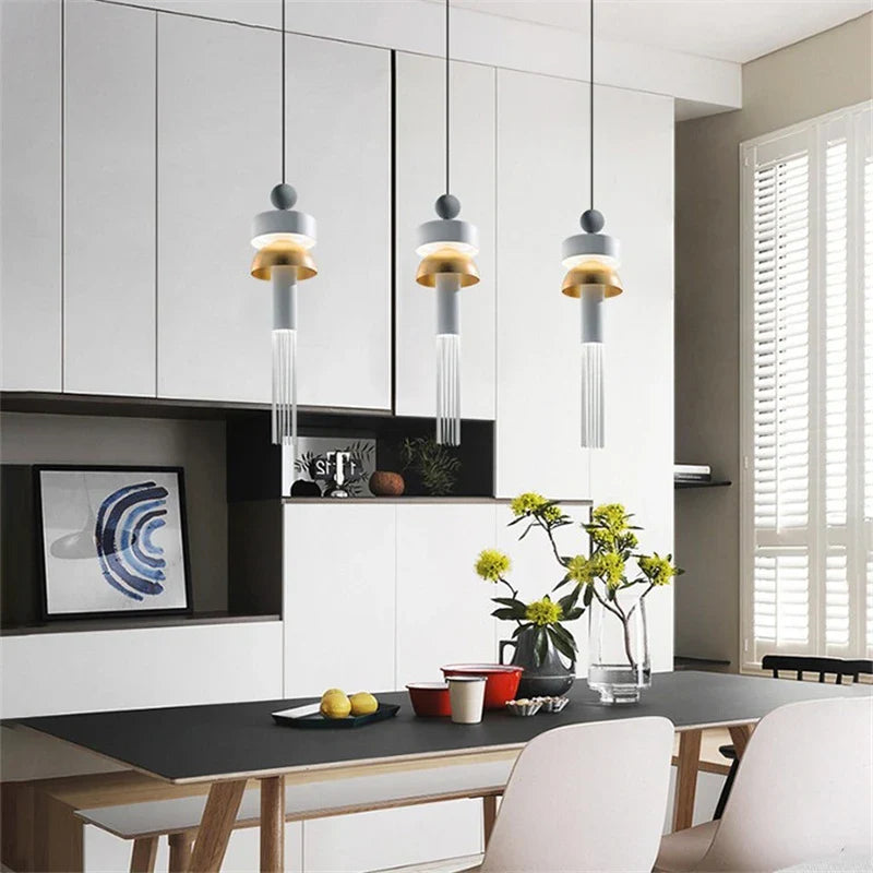 Afralia™ Modern Art Chandelier Pendant Lights for Living Room, Bar & Restaurant Lighting