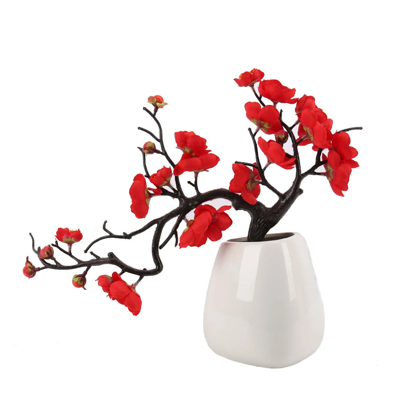 Afralia™ Winter Plum Artificial Flowers for Home Decor, Wedding Bouquets, Zen Flowers