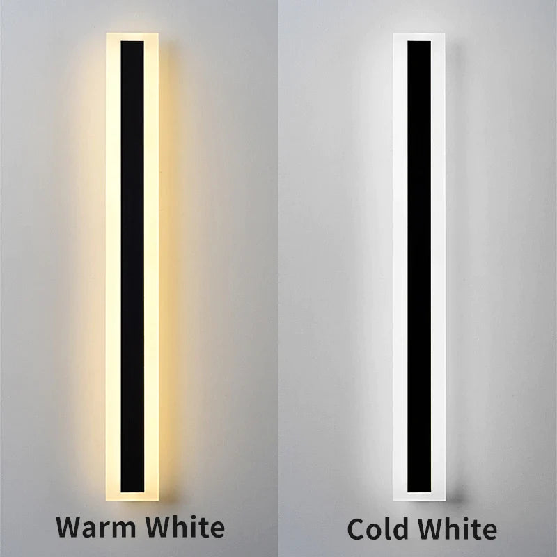 Afralia™ Outdoor LED Wall Lamp Aluminum IP65 Modern Sconce Garden Porch Light