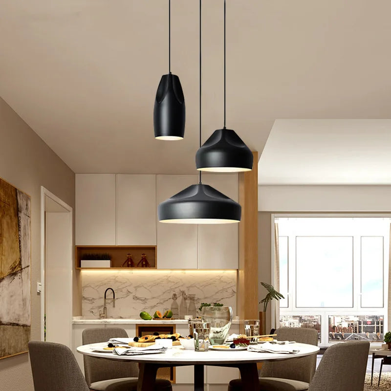 Afralia™ Micro LED Pendant Lights: Nordic Minimalistic Art Deco Lighting for Living Room, Dining Room & Bedroom