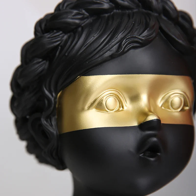 Afralia™ Nordic Butterfly Angel Statue Resin Urban Home Decor Figurine