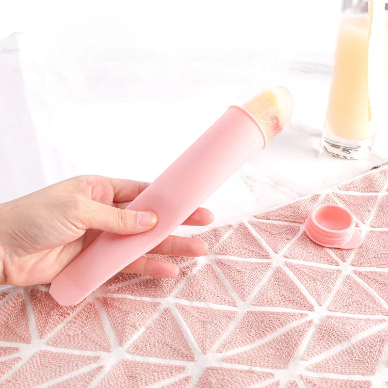 Afralia™ Silicone Popsicle Maker Mould - DIY Ice Cream Tray & Tool