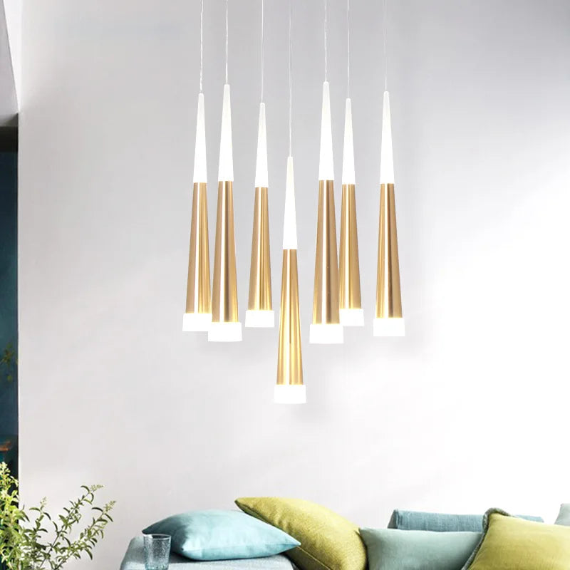 Afralia™ Acrylic LED Pendant Lights for Modern Nordic Home Decor